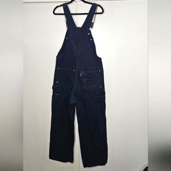 CARHARTT Relaxed Fit Duck Bib Overalls Sz 36 x 28 - Picture 8 of 12